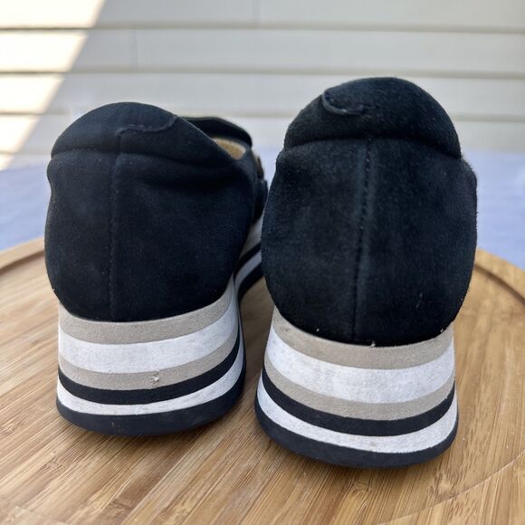 Softwaves Cadie Tassel Loafer Platform Sneakers Slip On Womens 37 US 6-6.5 Black - Picture 7 of 11